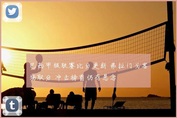 巴西甲级联赛比分更新 弗拉门戈客场取分 冲击榜首仍存悬念