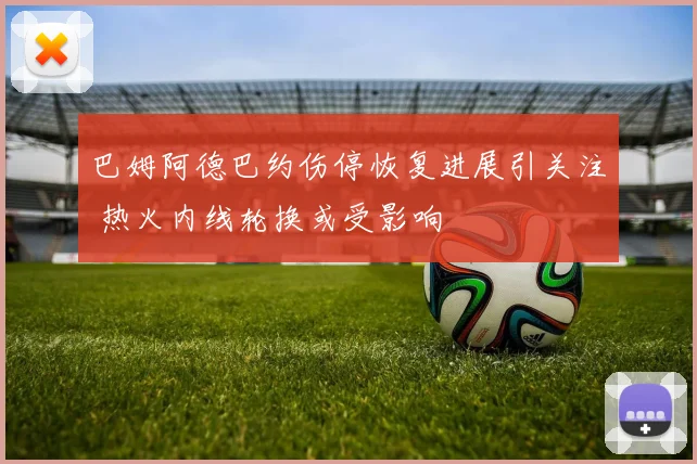 巴姆阿德巴约伤停恢复进展引关注 热火内线轮换或受影响